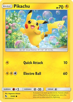 Pikachu - 19/68 [Hidden Fates] Reverse Holofoil