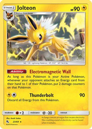 Jolteon - 23/68 [Hidden Fates]
