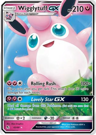Wigglytuff GX - 42/68 [Hidden Fates] Holofoil