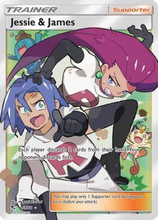 Jessie & James (Full Art) - 68/68 [Hidden Fates] Holofoil