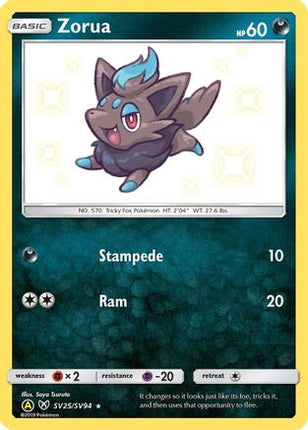 Zorua - SV25/SV94 [Hidden Fates: Shiny Vault] Holofoil