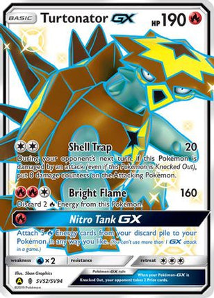 Turtonator GX - SV52/SV94 [Hidden Fates: Shiny Vault] Holofoil