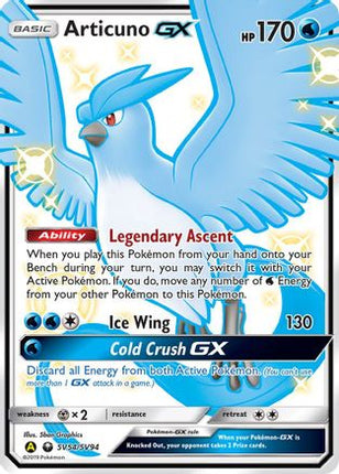 Articuno GX - SV54/SV94 [Hidden Fates: Shiny Vault] Holofoil