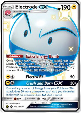 Electrode GX - SV57/SV94 [Hidden Fates: Shiny Vault] Holofoil