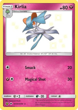 Kirlia - SV35/SV94 [Hidden Fates: Shiny Vault] Holofoil