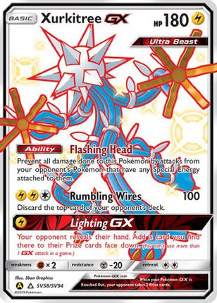 Xurkitree GX - SV58/SV94 [Hidden Fates: Shiny Vault] Holofoil