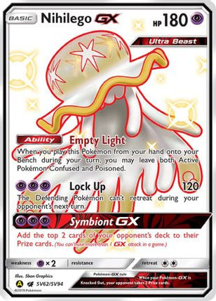 Nihilego GX - SV62/SV94 [Hidden Fates: Shiny Vault] Holofoil