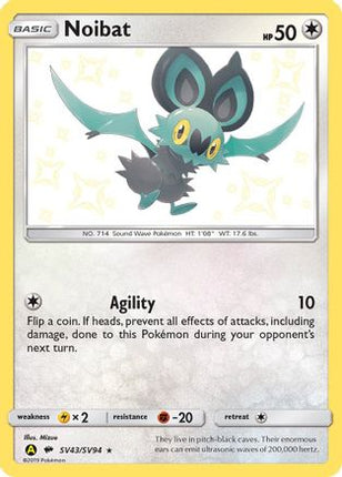 Noibat - SV43/SV94 [Hidden Fates: Shiny Vault] Holofoil