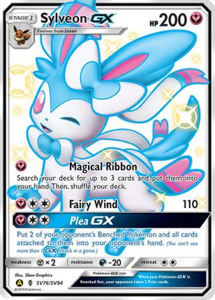 Sylveon GX - SV76/SV94 [Hidden Fates: Shiny Vault] Holofoil
