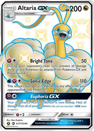Altaria GX - SV77/SV94 [Hidden Fates: Shiny Vault] Holofoil