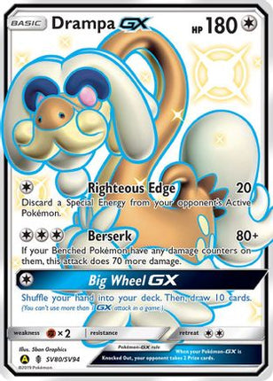 Drampa GX - SV80/SV94 [Hidden Fates: Shiny Vault] Holofoil