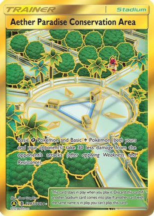Aether Paradise Conservation Area - SV87/SV94 [Hidden Fates: Shiny Vault] Holofoil