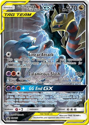 Garchomp & Giratina GX - SM193 - SM193/null [SM Promos] Holofoil