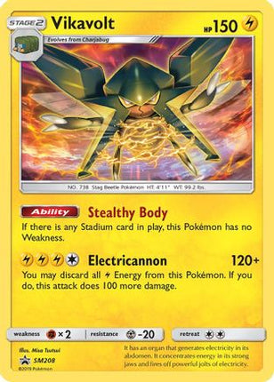 Vikavolt - SM208 - SM208/null [SM Promos] Holofoil