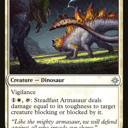 Steadfast Armasaur [Ixalan]