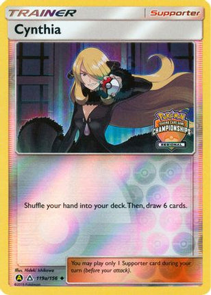 Cynthia - 119a/156 (Regional Championships) [League & Championship Cards] Reverse Holofoil