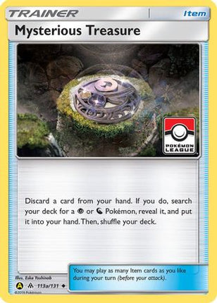 Mysterious Treasure - 113a/131 (Pokemon League) [League & Championship Cards] Reverse Holofoil
