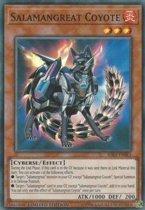 Salamangreat Coyote (Super Rare) [RIRA-ENSE1] Limited