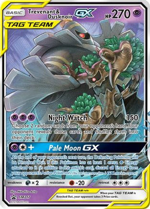 Trevenant & Dusknoir GX - SM217 - SM217/null [SM Promos] Holofoil