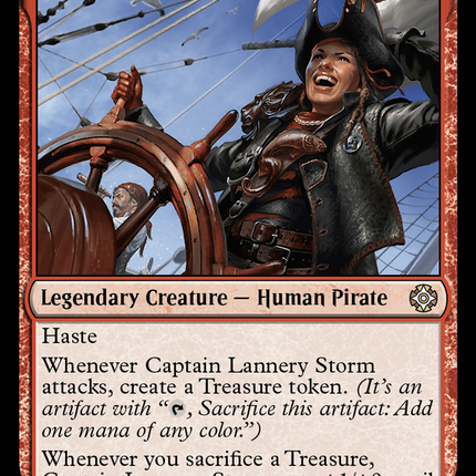 Captain Lannery Storm [The Lost Caverns of Ixalan Commander]
