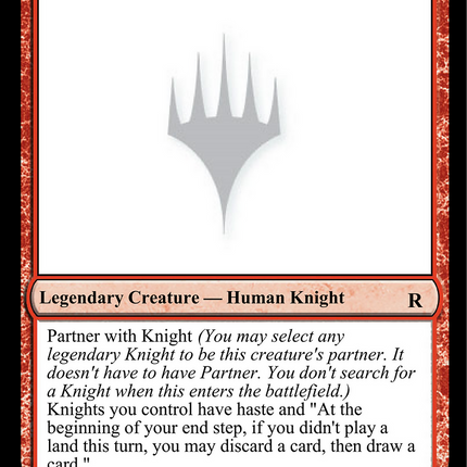 The Knight of Land Drops [Unknown Event]