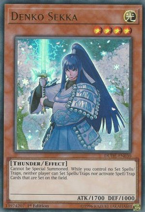 Denko Sekka (Ultra Rare) [DUDE-EN030] 1st Edition