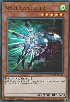 Spell Canceller (Ultra Rare) [DUDE-EN032] 1st Edition