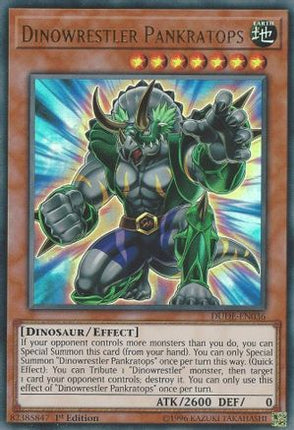 Dinowrestler Pankratops (Ultra Rare) [DUDE-EN036] 1st Edition