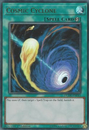 Cosmic Cyclone (Ultra Rare) [DUDE-EN043] 1st Edition