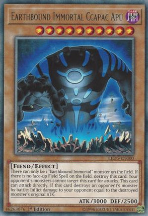 Earthbound Immortal Ccapac Apu (Rare) [LED5-EN000] 1st Edition