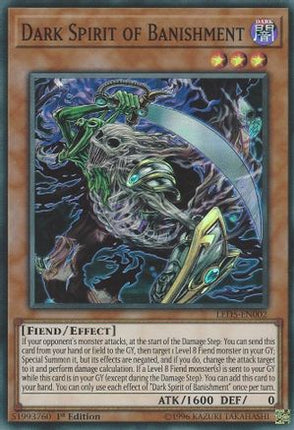 Dark Spirit of Banishment (Super Rare) [LED5-EN002] 1st Edition