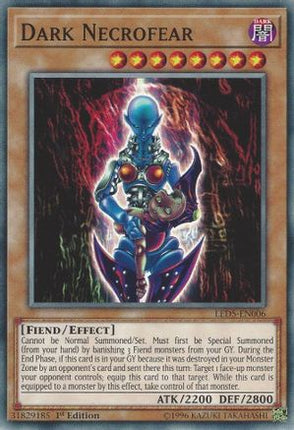 Dark Necrofear (Common / Short Print) [LED5-EN006] 1st Edition