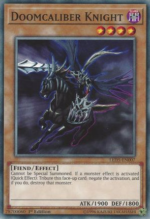 Doomcaliber Knight (Common / Short Print) [LED5-EN007] 1st Edition