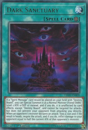 Dark Sanctuary (Rare) [LED5-EN009] 1st Edition