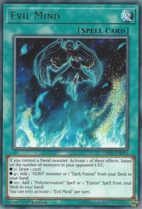 Evil Mind (Rare) [LED5-EN016] 1st Edition