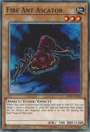 Fire Ant Ascator (Common / Short Print) [LED5-EN030] 1st Edition