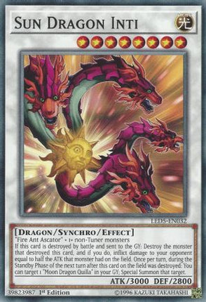Sun Dragon Inti (Common / Short Print) [LED5-EN032] 1st Edition