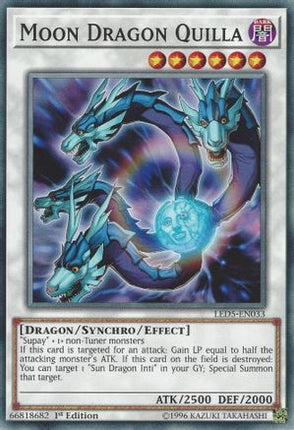 Moon Dragon Quilla (Common / Short Print) [LED5-EN033] 1st Edition