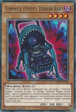 Gimmick Puppet Terror Baby (Rare) [LED5-EN035] 1st Edition