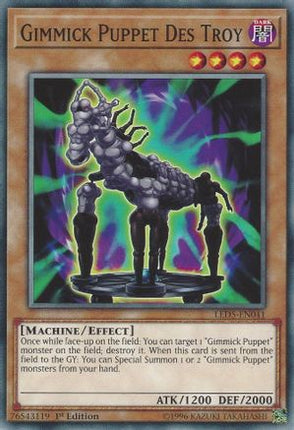 Gimmick Puppet Des Troy (Common / Short Print) [LED5-EN041] 1st Edition