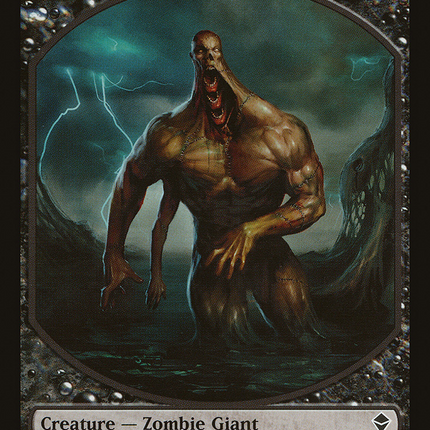 Zombie Giant [Zendikar Tokens]