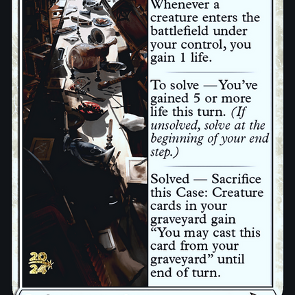 Case of the Uneaten Feast [Murders at Karlov Manor Promos] Prerelease Foil