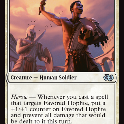 Favored Hoplite [Foundations Jumpstart]