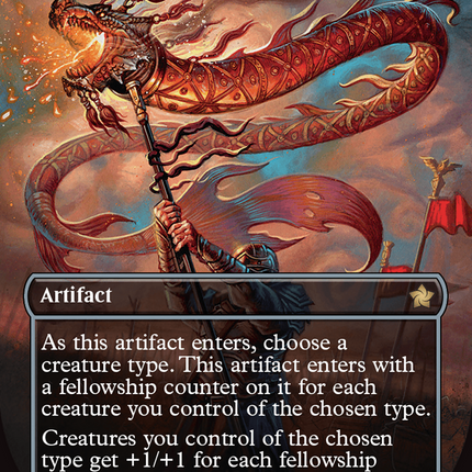 Banner of Kinship (Borderless) [Foundations] Foil