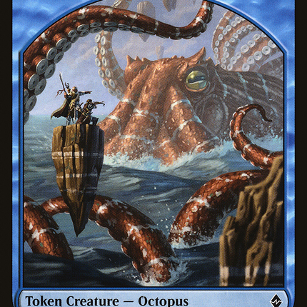 Octopus [Battle for Zendikar Tokens]