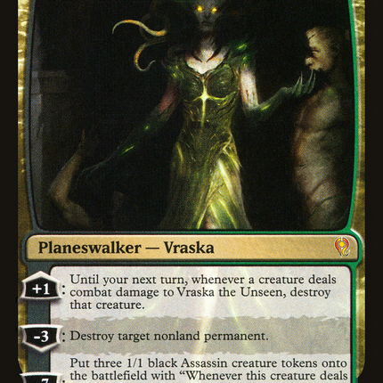 Vraska the Unseen [Duel Decks: Jace vs. Vraska] Foil