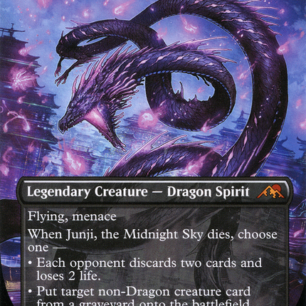 Junji, the Midnight Sky (Borderless) [Kamigawa: Neon Dynasty]