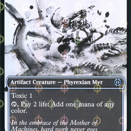 Myr Convert (Showcase) [Phyrexia: All Will Be One] Step-and-Compleat Foil