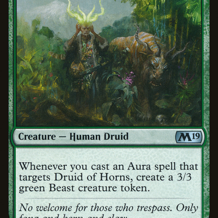 Druid of Horns [Core Set 2019]
