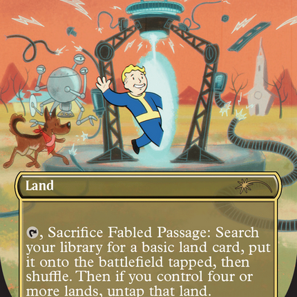Fabled Passage (Borderless) [Secret Lair Drop]